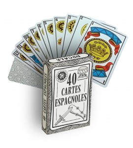 Jeu espagnol de cartes maîtresses (boîte de 20)