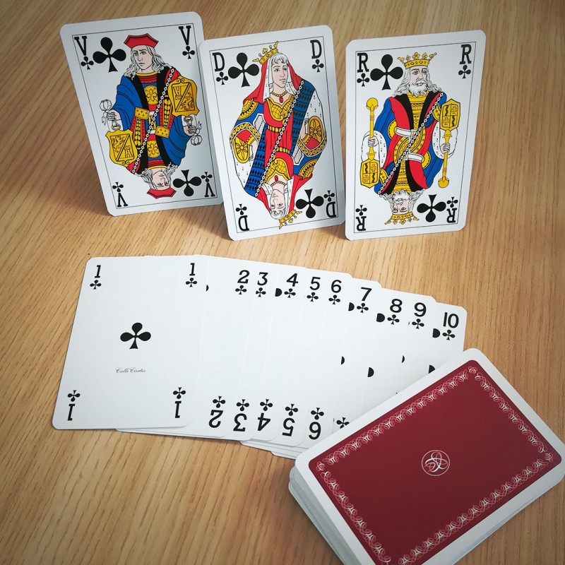 Jeu de 55 cartes (52 cartes + 3 jokers) C95
