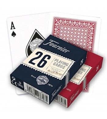 2 Jeux Réf 26 Fournier - 55 cartes 